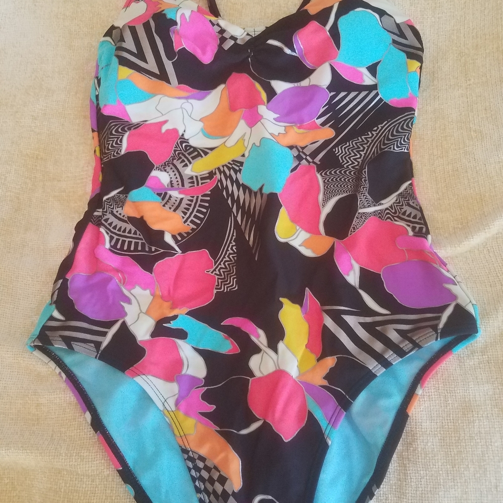 Volcom strappy one piece